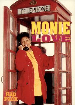 1991 Premier Rap Pack #87 Monie Love Front