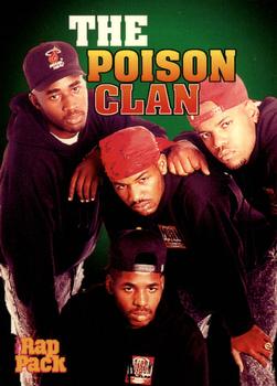 1991 Premier Rap Pack #95 The Poison Clan Front
