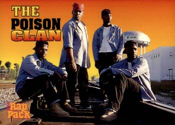 1991 Premier Rap Pack #96 The Poison Clan Front