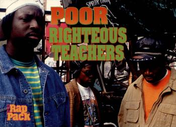 1991 Premier Rap Pack #98 Poor Righteous Teachers Front