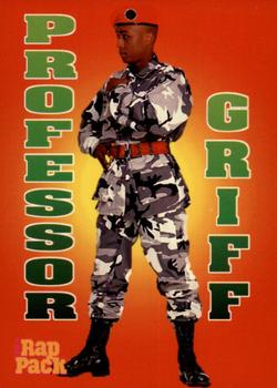 1991 Premier Rap Pack #99 Professor Griff Front