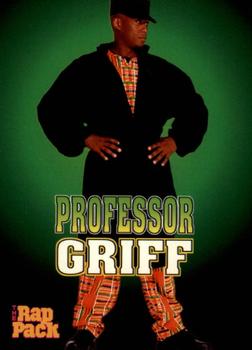 1991 Premier Rap Pack #100 Professor Griff Front