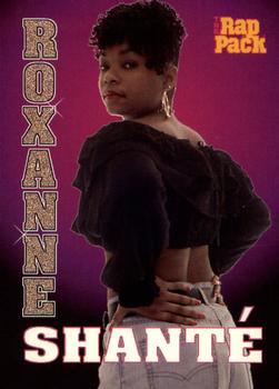1991 Premier Rap Pack #104 Roxanne Shanté Front