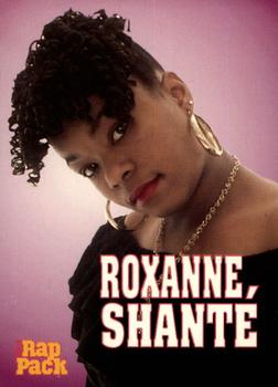 1991 Premier Rap Pack #105 Roxanne Shanté Front