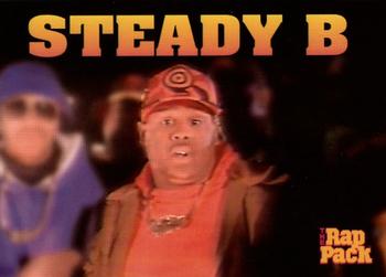 1991 Premier Rap Pack #113 Steady B Front
