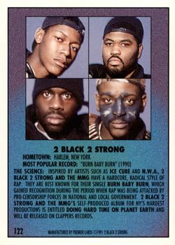 1991 Premier Rap Pack #122 2 Black 2 Strong Back