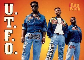 1991 Premier Rap Pack #127 U.T.F.O. Front