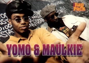1991 Premier Rap Pack #131 Yomo & Maulkie Front