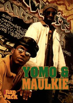 1991 Premier Rap Pack #132 Yomo & Maulkie Front