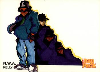 1991 Premier Rap Pack #145 Checklist Series One  [105-139] N.W.A. Front