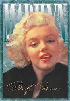 1993 Sports Time Marilyn Monroe #32 Though the young Marilyn was not an orphan, Front