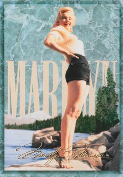 1993 Sports Time Marilyn Monroe #42 After her first two studio contracts were no Front