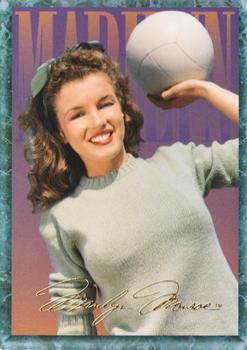 1993 Sports Time Marilyn Monroe #43 A modeling shot from around 1945. The young Front