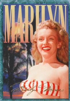 1993 Sports Time Marilyn Monroe #97 The cover girl, captured by the camera in '46 Front