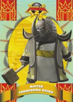 2011 Bulls-i-Toy Kung Fu Panda 2 #12 Master Thundering Rhino Front