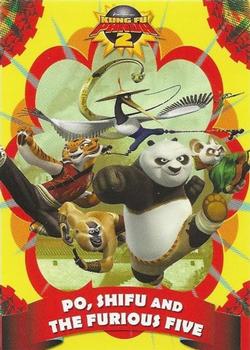 2011 Bulls-i-Toy Kung Fu Panda 2 #16 Po, Shifu & the Furious Five Front