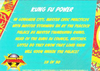2011 Bulls-i-Toy Kung Fu Panda 2 #18 Kung Fu Power Back