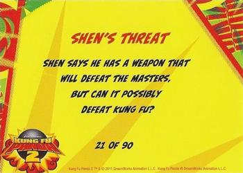 2011 Bulls-i-Toy Kung Fu Panda 2 #21 Shen's Threat Back