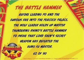 2011 Bulls-i-Toy Kung Fu Panda 2 #62 The Battle Hammer Back