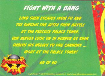 2011 Bulls-i-Toy Kung Fu Panda 2 #69 Fight with a Bang Back