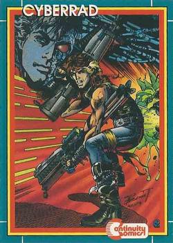 1993 Continuity Comics Promos #6 Cyberrad Front