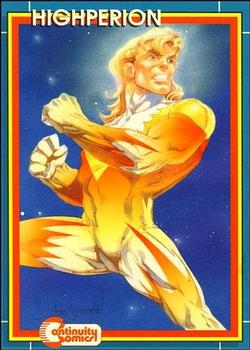 1993 Continuity Comics Promos #15 Highperion Front