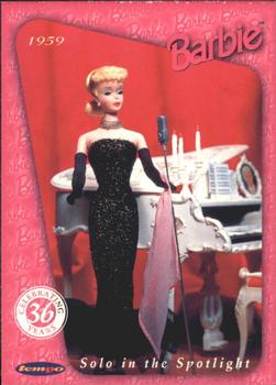 1996 Tempo 36 Years of Barbie #1 1959: Solo In The Spotlight Front