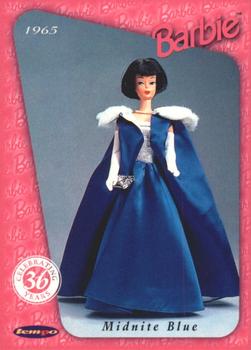 1996 Tempo 36 Years of Barbie #15 1965: Midnite Blue Front