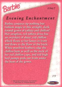 1996 Tempo 36 Years of Barbie #19 1967: Evening Enchantment Back