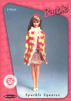 1996 Tempo 36 Years of Barbie #20 1968: Sparkle Squares Front