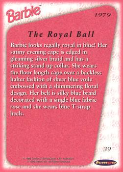 1996 Tempo 36 Years of Barbie #39 1979: The Royal Ball Back