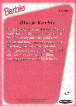 1996 Tempo 36 Years of Barbie #42 1980: Black Barbie Back