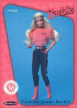 1996 Tempo 36 Years of Barbie #46 1982: Fashion Jeans Barbie Front