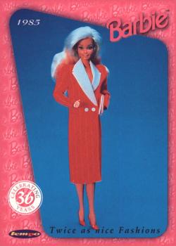 1996 Tempo 36 Years of Barbie #51 1985: Twice as nice Fashions Front