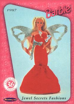 1996 Tempo 36 Years of Barbie #56 1987: Jewel Secrets Fashions Front