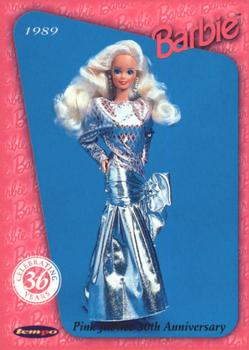 1996 Tempo 36 Years of Barbie #59 1989: Pink Jubilee 30th Anniversary Front