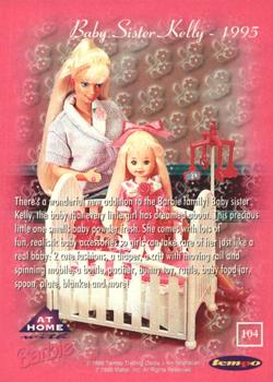 1996 Tempo 36 Years of Barbie #104 Baby Sister Kelly 1995 Back