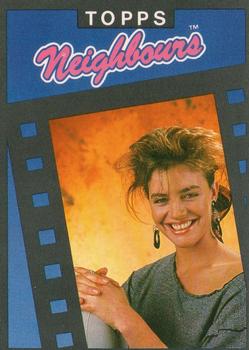 1988 Topps Neighbours Series 1 #20 Fiona Corke plays Character - Gail Robinson Front