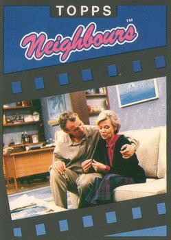 1988 Topps Neighbours Series 1 #26 It's time we had a talk Front