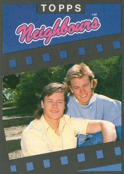 1988 Topps Neighbours Series 1 #55 Ramsey Street Romeos Front