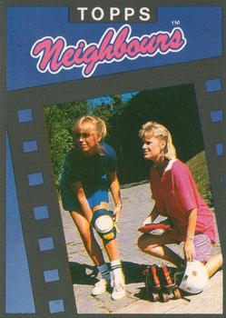 1988 Topps Neighbours Series 1 #59 Ramsay Street Roller Derby Front