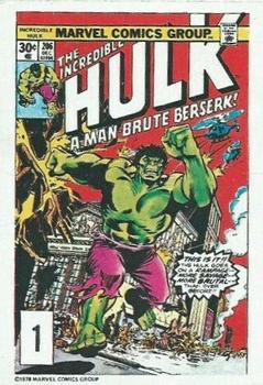 1978 Drake's Cakes The Incredible Hulk #1 Incredible Hulk #206 Front