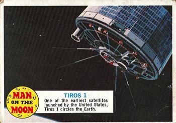 1969 Topps Man on the Moon #18A Tiros 1 Front