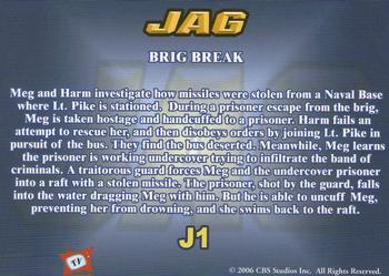 2006 TK Legacy JAG Premiere Edition #J1 Brig Break Back