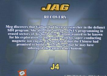 2006 TK Legacy JAG Premiere Edition #J4 Recovery Back