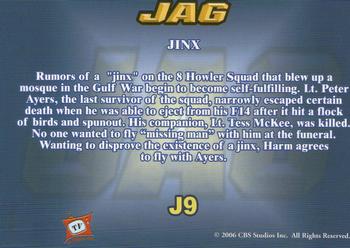 2006 TK Legacy JAG Premiere Edition #J9 Jinx Back