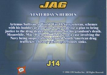 2006 TK Legacy JAG Premiere Edition #J14 Yesterday's Heroes Back