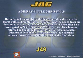 2006 TK Legacy JAG Premiere Edition #J49 A Merry Little Christmas Back
