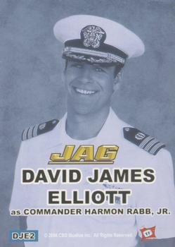 2006 TK Legacy JAG Premiere Edition - Spotlight #JDE2 David James Elliott Back