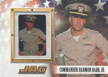 2006 TK Legacy JAG Premiere Edition - JAG Clips #G3 Commander Harmon Rabb, Jr. (khaki) Front
